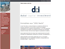 Tablet Screenshot of dubai-capital.de